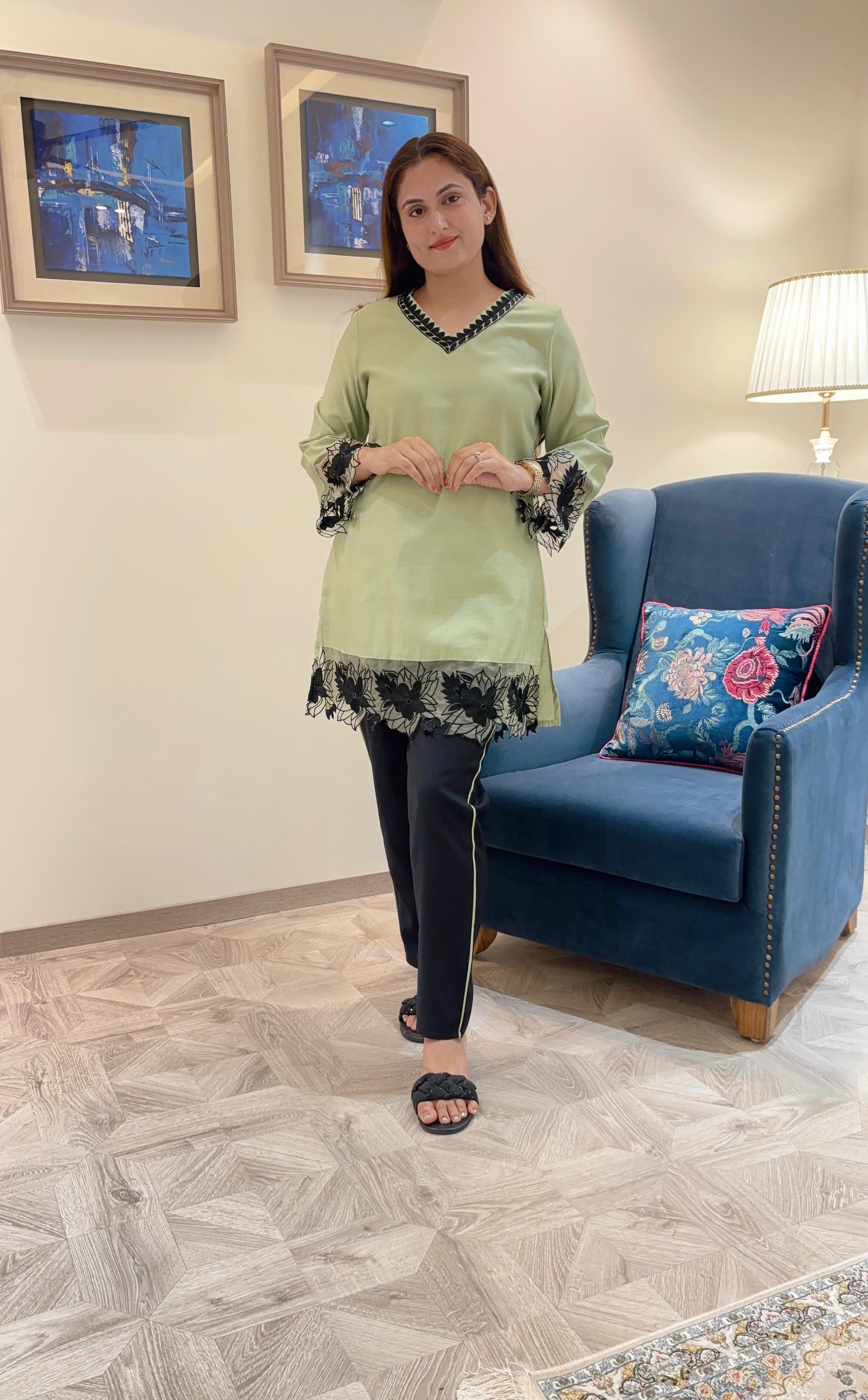 Mauve Pink Kurti Set 25156