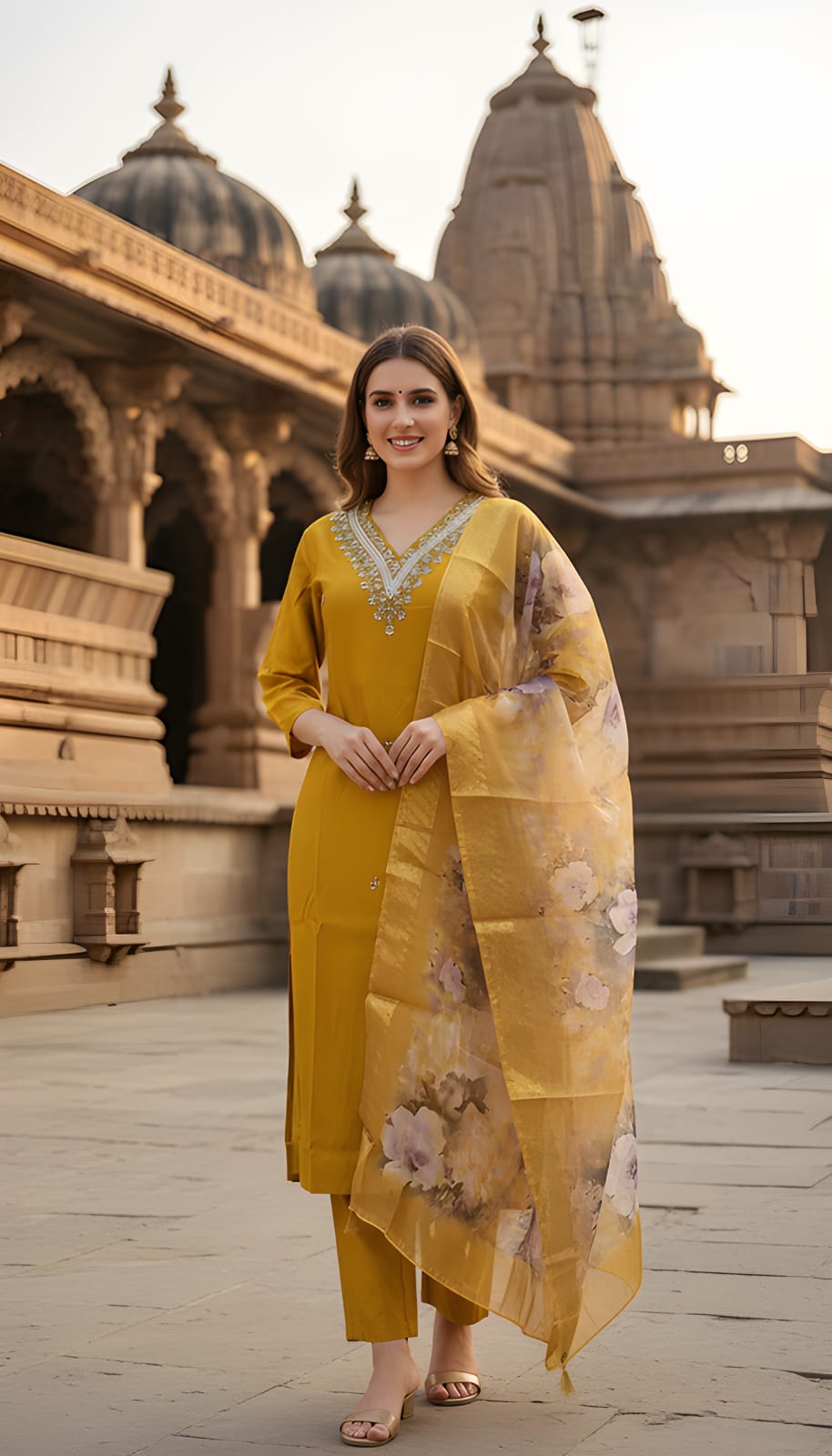 Ashnaina Maslin 3 Pcs Set Style