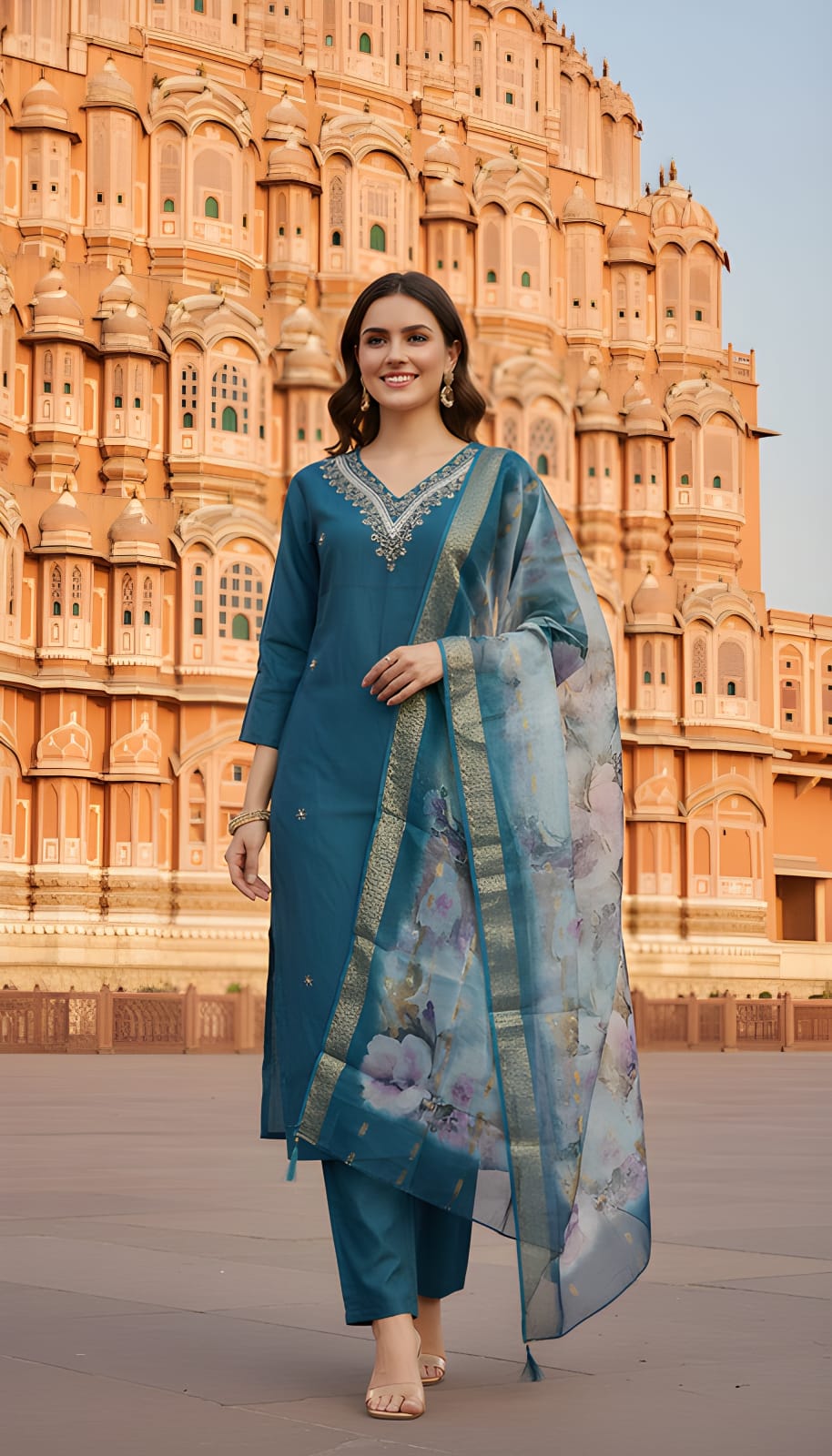 Ashnaina Maslin 3 Pcs Set Style