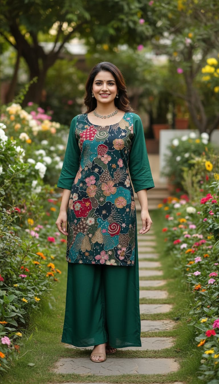 Ashnaina 3 Pcs Co-Ord Set with Dupatta